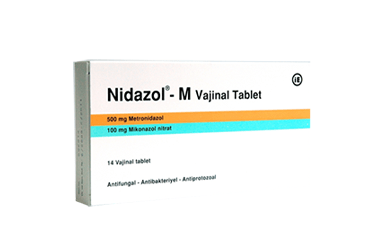 NIDAZOL-M 500/ 100 MG VAJINAL TABLET