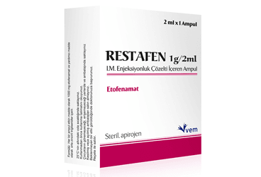 RESTAFEN 1 G/2 ML IM ENJEKSIYONLUK COZELTI ICEREN 1 AMPUL