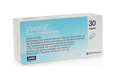VAXORAL COCUKLAR ICIN 30 KAPSUL