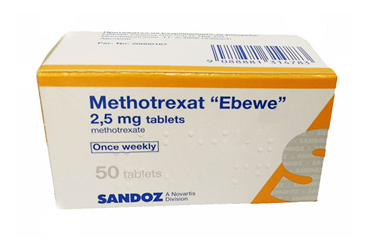 METHOTREXATE EBEWE 2,5 MG 50 TABLET