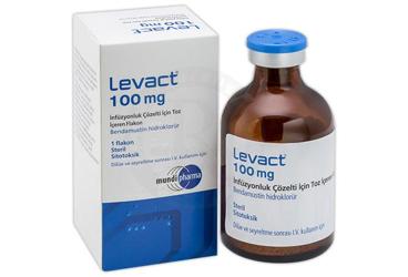 LEVACT 100 MG INFUZYONLUK COZELTI ICIN TOZ ICEREN 1 FLAKON
