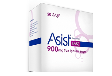 ASIST 900 MG TOZ ICEREN 20 SASE