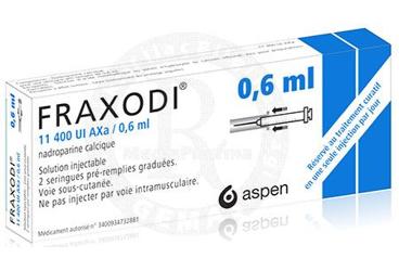 FRAXODI 11400 IU AXA/0,6 ML SC ENJEKTABL SOLUSYON 2 ENJEKTOR