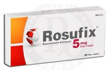 ROSUFIX 5 MG 28 FILM TABLET