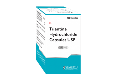 TRIENTINE HYDROCHLORIDE CAPSULES USP 250 MG 100 CAPS
