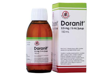 DORANIT 2,5 MG/5 ML 150 ML SURUP