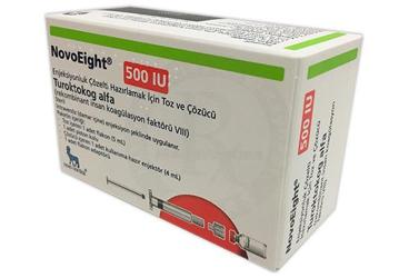 NOVOEIGHT 500 IU ENJEKSIYONLUK COZELTI HAZIRLAMAK ICIN TOZ VE COZUCU