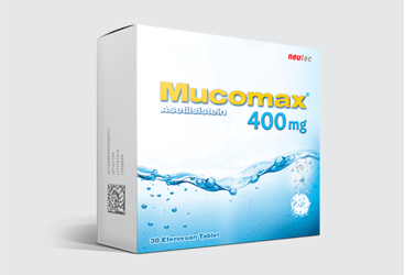 MUCOMAX 400 MG 30 EFERVESAN TABLET