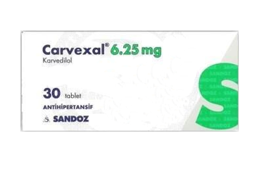 CARVEXAL 6,25 MG 30 TABLET