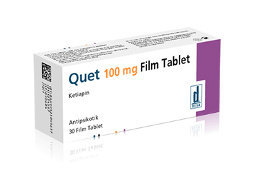 QUET 100 MG 30 FILM TABLET