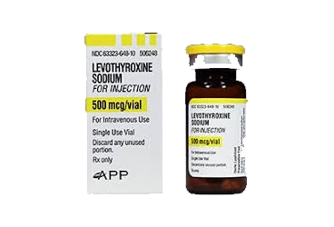 LEVOTHYROXINE 500 MCG 1 AMP.