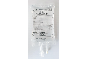 NEOFLEKS %5 DEKSTROZ %045 SODYUM KLORUR SUDAKI  COZELTISI 500 ML SETLI