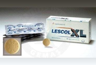 LESCOL XL 80 MG 28 TABLET
