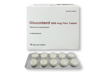 GLUCOTARD 850 MG 100 FILM TABLET