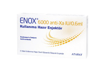 ENOX 6000 ANTI-XA IU/0,6 ML 20 KULLANIMA HAZIR ENJEKTOR