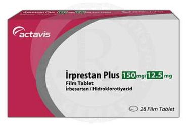 IRPRESTAN PLUS 150 MG/12,5 MG 28 FILM TABLET