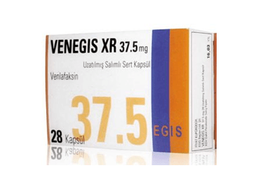 VENEGIS XR 37,5 MG UZATILMIS SALIMLI 28 SERT KAPSUL