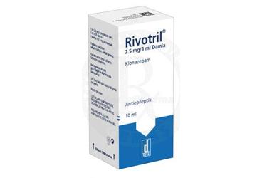 RIVOTRIL 2,5 MG 10 ML DAMLA