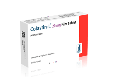 COLASTIN-L 20 MG 30 FILM TABLET