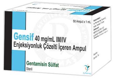 GENSIF 40 MG/1 ML 50 AMPUL