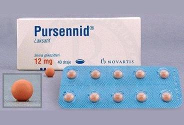 PURSENNID  12 MG 40 DRAJE