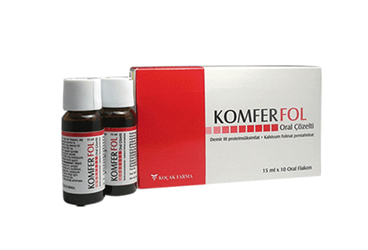 KOMFER FOL 40 MG/185 MCG ORAL COZELTI (20 FLAKON)