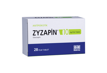 ZYZAPIN 10 MG 28 FILM KAPLI TABLET