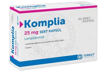 KOMPLIA 25 MG SERT KAPSUL (21 ADET)