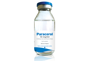 PARACEROL 10 MG/ML IV INFUZYON ICIN COZELTI ICEREN 100 ML 12 FLAKON