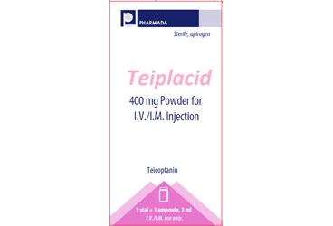 TEIPLACID 400 MG I.V./I.M ENJEKSIYONLUK COZELTI HAZIRLAMAK ICIN LIYOFILIZE TOZ VE COZUCU