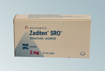 ZADITEN SRO 2 MG 30 FILM TABLET