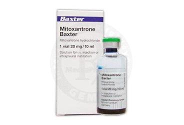 MITOXANTRONE BAXTER 20 MG/10 ML 1 FLAKON