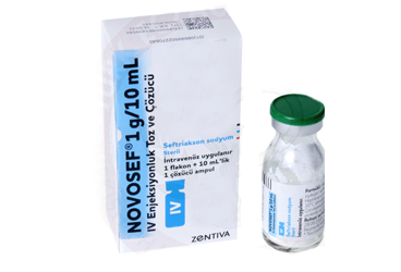 NOVOSEF 1000 MG IV 1 FLAKON