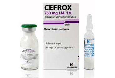 CEFROX 750 MG IM/IV ENJEKSIYON ICIN TOZ ICEREN FLAKON