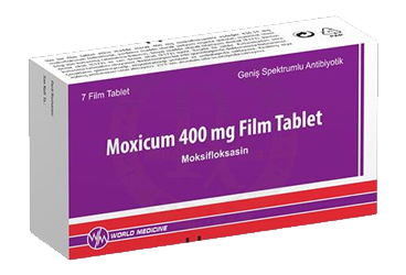 MOXICUM 400 MG 7 FILM TABLET