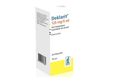 DEKLARIT 125MG/5ML ORAL SUSPANSIYON HAZIRLAMAK ICIN GRANUL (70 ML)