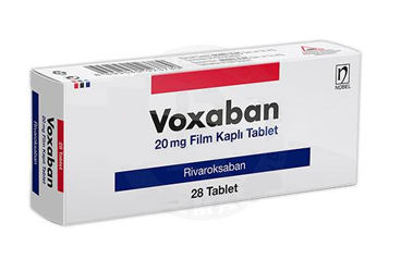 VOXABAN 20 MG FILM KAPLI TAPLET (28 TABLET)