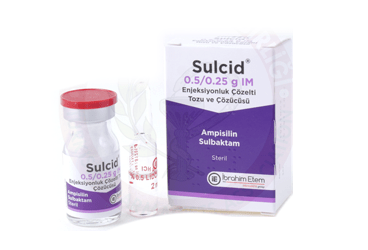 SULCID 0.5/0.25 G IM ENJEKSIYONLUK COZELTI TOZU VE COZUCUSU