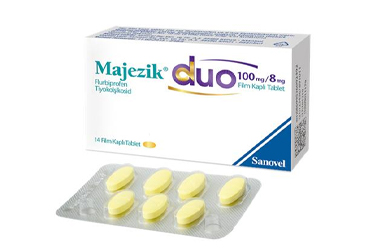 MAJEZIK DUO 100 MG/8 MG 15 FILM KAPLI TABLET