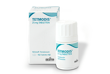 TETMODIS 25 MG 112 TABLETS
