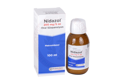 NIDAZOL 200 MG/5 ML ORAL SUSPANSIYON