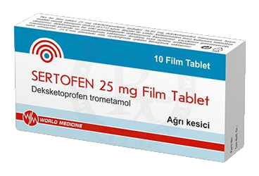 SERTOFEN 25 MG 20 FILM TABLET