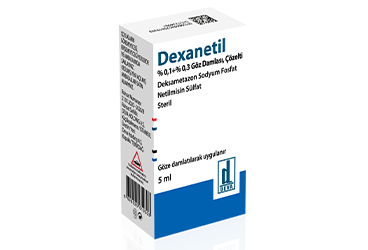 DEXANETIL % 0,1 + % 0,3 GOZ DAMLASI, COZELTI