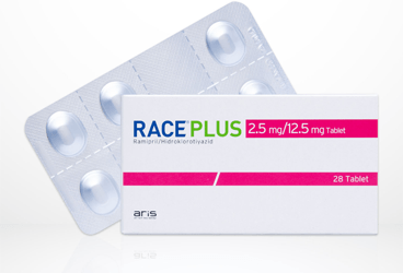 RACE PLUS 2.5 MG/12.5 MG 28 TABLET