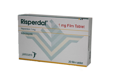 RISPERDAL 1 MG 20 FILM TABLET