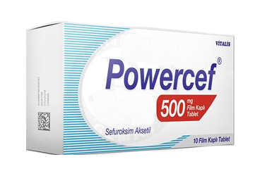 POWERCEF 500 MG 10 FILM KAPLI TABLET