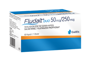 FLUDALT DUO 50/250 MCG INHALASYON ICIN TOZ ICEREN 60 KAPSUL
