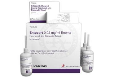 ENTOCORT 0,02 MG/ML 115 ML ENEMA HAZ.ICIN 7 DISPERSIBL TABLET