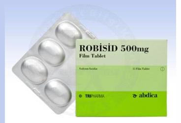 ROBISID 500 MG 15 FILM TABLET