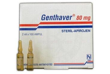 GENTHAVER 80 MG 2MLX100 AMPUL